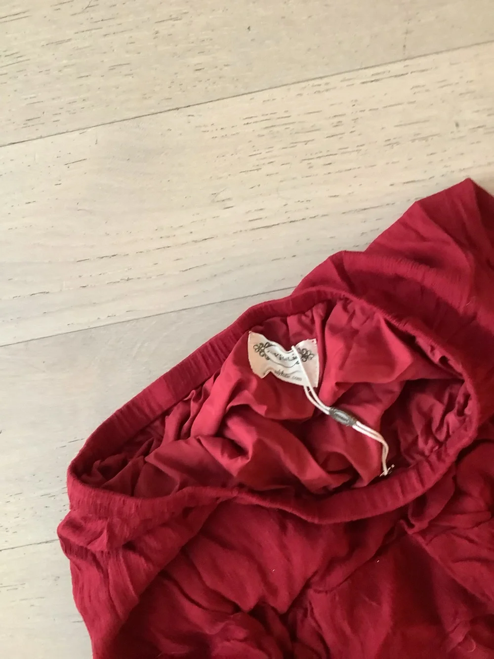 Joyfolie Red High-Low Ruffle Skirt 14